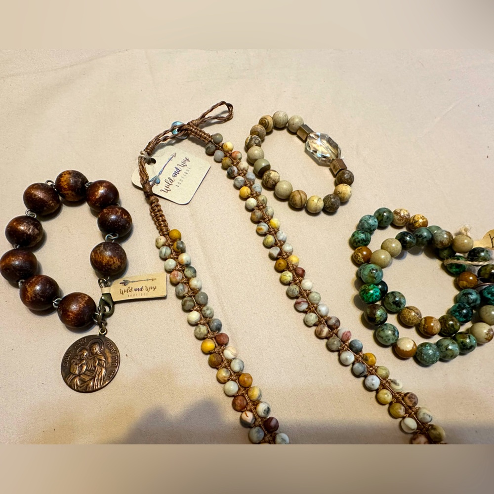 Jewelry Bundle Necklace Bracelets Boho Western